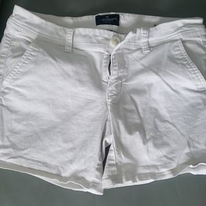 American Eagle White Shorts
